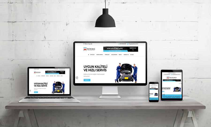 OTO SERVİS WEB SİTESİ V1